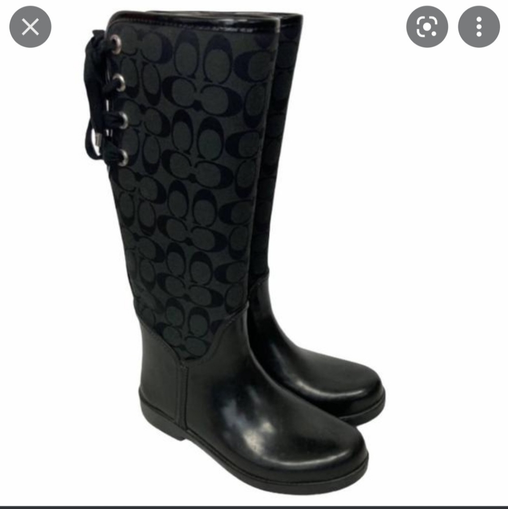 Coach Rainboots